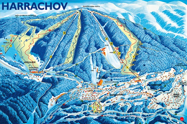 skiareál Harrachov